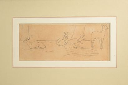 Antoine-Louis BARYE (1795-1875)
Reclining...