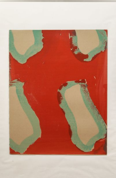 Claude VIALLAT (born 1936), 
Untitled, 2018
Silkscreen...