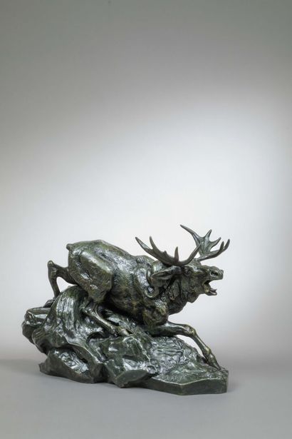 Antoine-Louis BARYE (1796-1875)
Elan surpris...