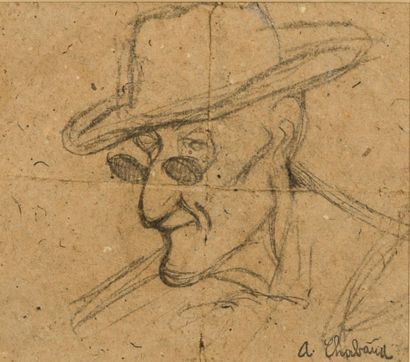 Auguste CHABAUD (1882-1955)
Portrait of a...