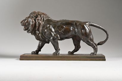 Antoine-Louis BARYE (1795-1875)
Lion qui...