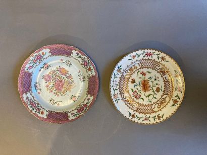 COMPAGNIE DES INDES
Assiette de la famille...