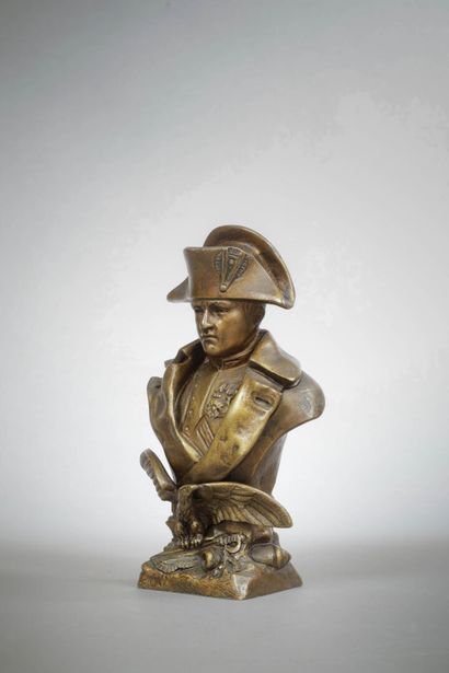 O. RUFFONY (1874-1946) 
Buste de Napoléon...