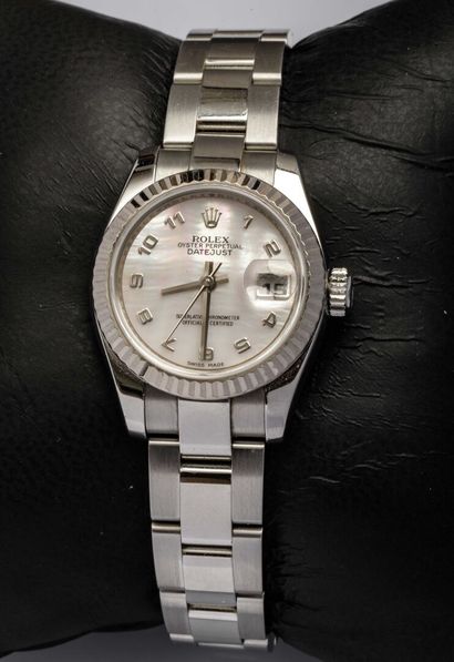 ROLEX
Lady's watch bracelet in steel. Lady-Datejust...