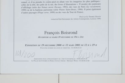 Set of 7 Palais des Congrès exhibition cards...