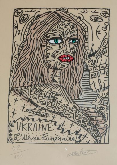 Robert COMBAS (born 1957),
Ukraine, The Funeral...
