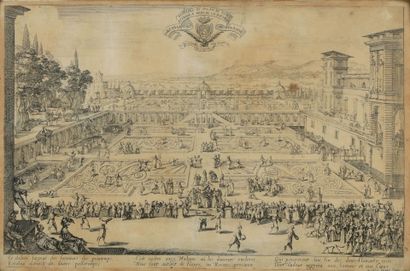 Jacques Callot, after
Parterre du palais...
