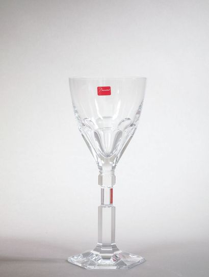 Thomas BASTIDE pour BACCARAT, 2011.
6 verres...
