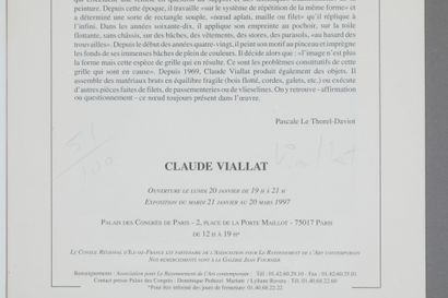 Set of 7 Palais des Congrès exhibition cards...
