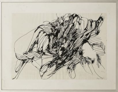 Gisèle LACROIX (born 1935)
Abstraction
India...