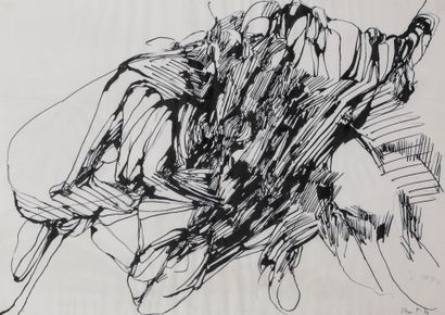 Gisèle LACROIX (born 1935)
Abstraction
India...