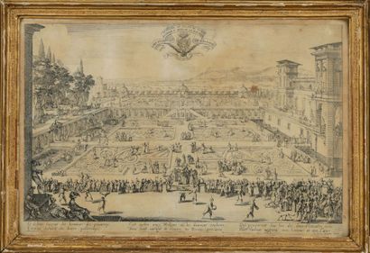 Jacques Callot, after
Parterre du palais...