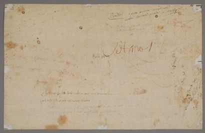 ITALIAN SCHOOL late 18th century
Study of...