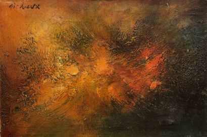 MODERN SCHOOL
Composition
Oil on canvas,...