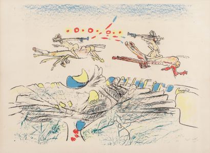 Roberto MATTA (1911-2002), 
The Jupitians,...