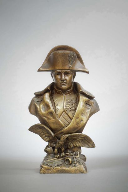 O. RUFFONY (1874-1946) 
Buste de Napoléon...