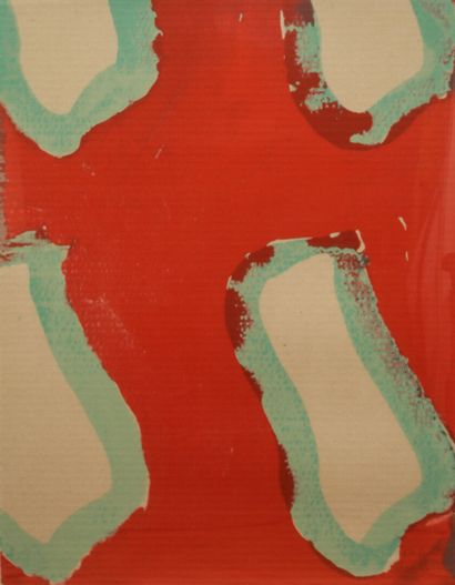 Claude VIALLAT (born 1936), 
Untitled, 2018
Silkscreen...