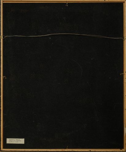 Michelle SENLIS (1933-2020)
Composition rouge
Dyptique,...