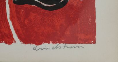 Bengt LINDSTRÖM (1925-2008), 
Untitled, 
Color...