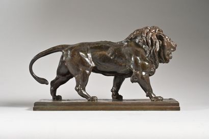 Antoine-Louis BARYE (1795-1875)
Lion qui...