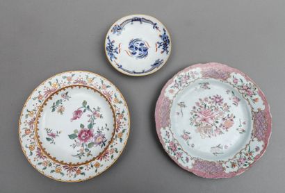 COMPAGNIE DES INDES, XVIIIe siècle
ASSIETTE...