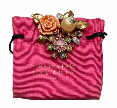 Christian LACROIX
Flower bouquet brooch in...