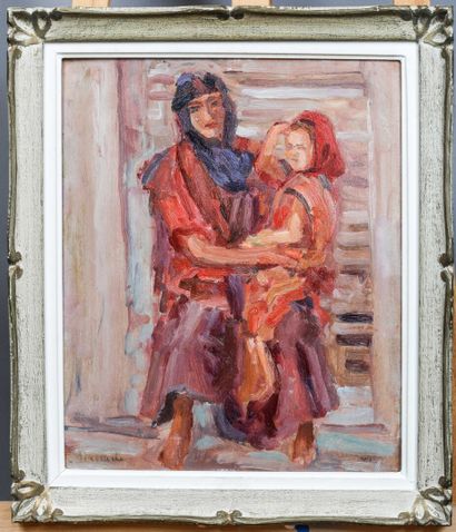 Edgar NACCACHE (Tunis 1917- Paris 2006)
Woman...
