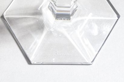 Thomas BASTIDE pour BACCARAT, 2011.
6 verres...