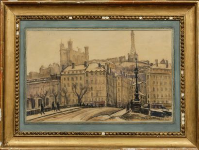 Jean JULIEN (1888-1974)
View from a Bridge...
