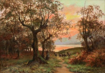 François Richard DE MONTHOLON (1856-1940)
Hinds...