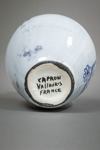 CAPRON Roger (1922-2006) 
Grande bouteille...