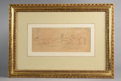 Antoine-Louis BARYE (1795-1875)
Reclining...
