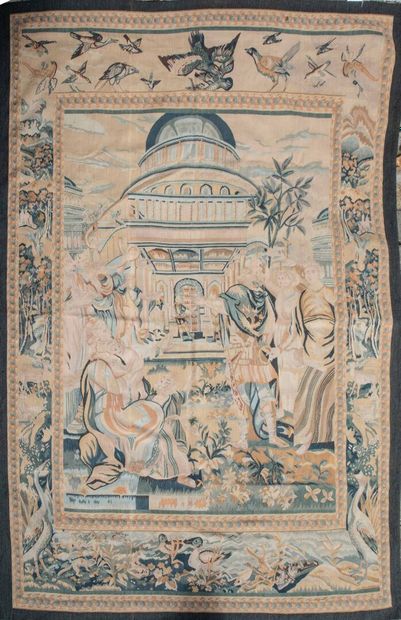 20th-century Oudenaarde-style tapestry
The...