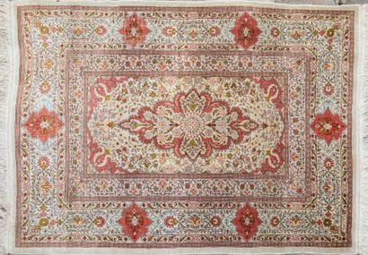 Original, very fine silk Hereke
Signed: Hereke...