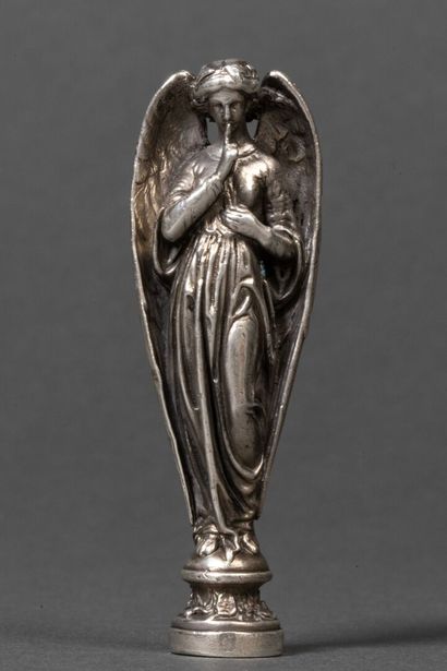 Silver cachet 1st title depicting the angel...