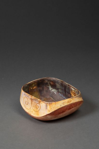 Eugène FIDLER (1910-1990)
Glazed ceramic...