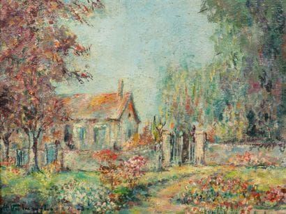 Charles-Henri VERBRUGGHE (1877-1974)
Cottage...