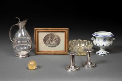 Miscellaneous lot comprising:
1 metal and...