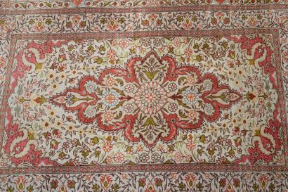Original, very fine silk Hereke
Signed: Hereke...