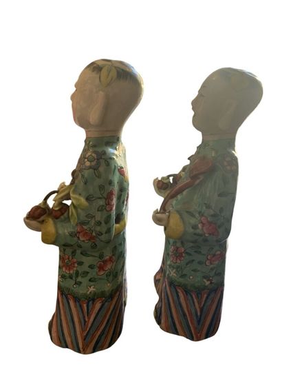 China, circa 1900
Two Famille Rose porcelain...