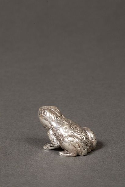 Small silver frog 1er titre.
Weight: 50g...