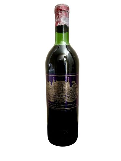 1 Bottle Château PALMER (Margaux) 1959 -...