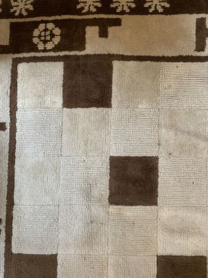 Rare and original rug from Cogolin (Manufacture...