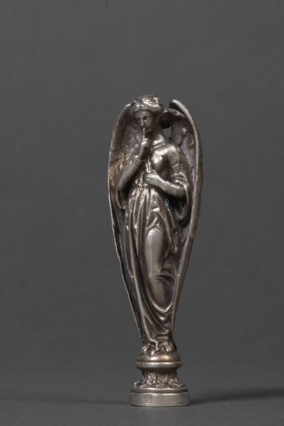 Silver cachet 1st title depicting the angel...
