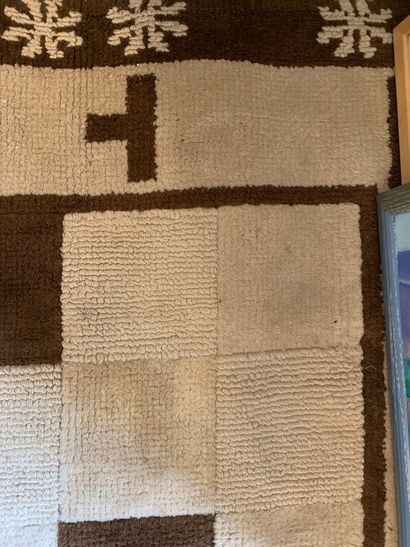 Rare and original rug from Cogolin (Manufacture...
