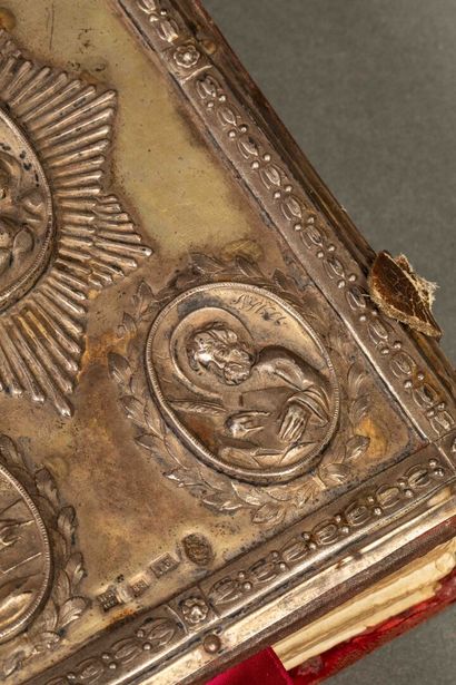 Printed EVANGELARY or PSAUTIER, written in...