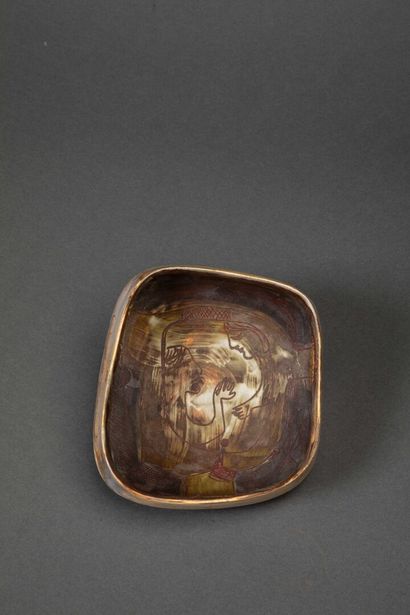 Eugène FIDLER (1910-1990)
Glazed ceramic...