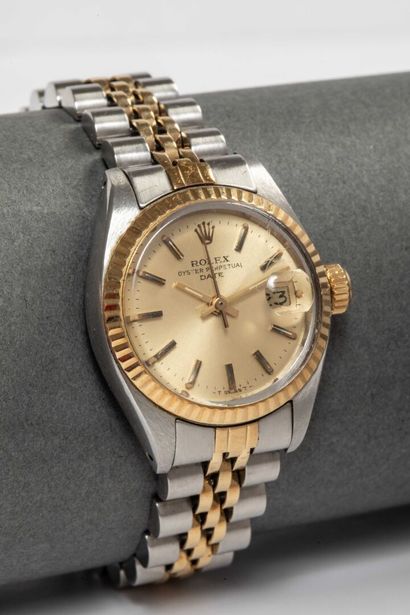 ROLEX - Oyster Perpetual Lady Date. 
Stainless...