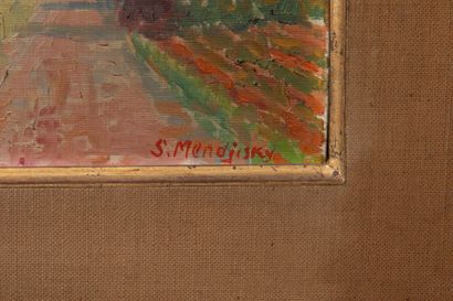 Serge MENDJISKY (1929-2017)
Rochebrune
Oil...