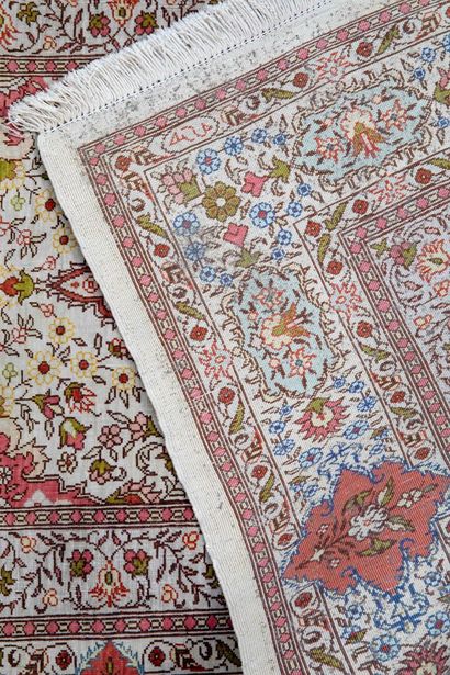 Original, very fine silk Hereke
Signed: Hereke...